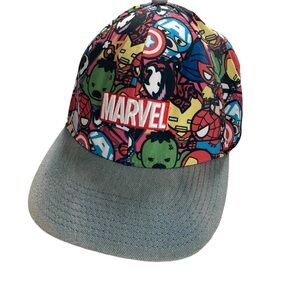Marvel Avengers Character Kawaii All Over Print Adjustable Hat